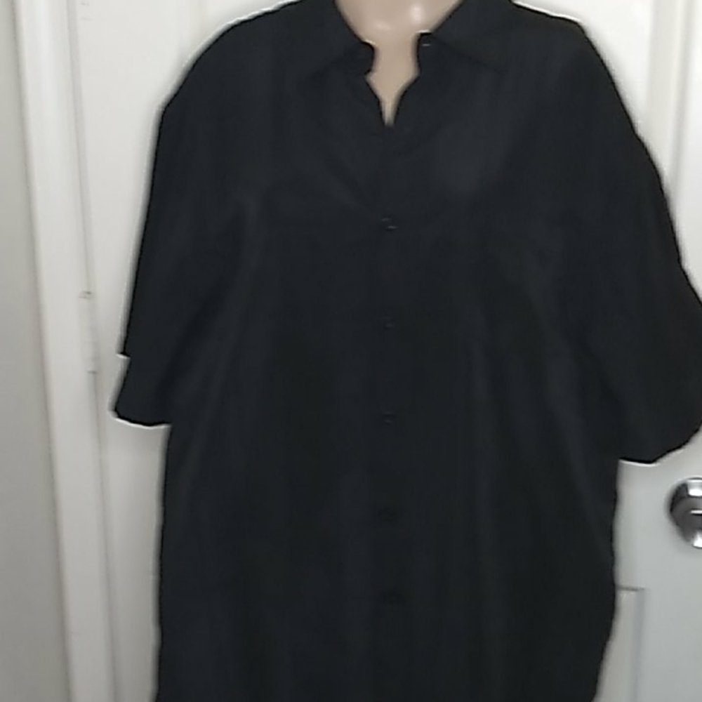 Mens  Michael  Brandon Black button down shirt